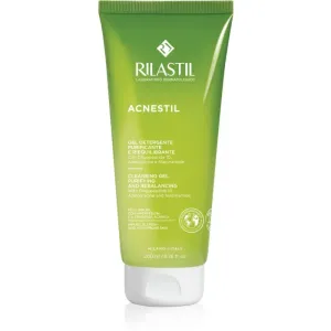 Rilastil Acnestil Reinigungsgel zur Reduktion der Talgproduktion für fettige Haut mit Neigung zu Akne 200 ml