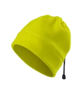 Rimeck Warn-Sicherheits-Fleece-Mütze, Fluoreszierend Warngelb