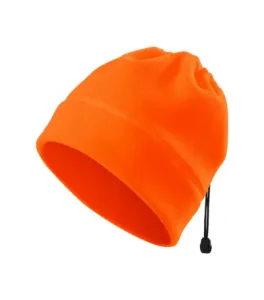 Rimeck Warn-Sicherheits-Fleece-Mütze, Fluoreszierend Warnorange