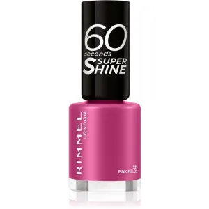 Rimmel 60 Seconds Super Shine Nagellack Farbton 321 Pink Fields 8 ml