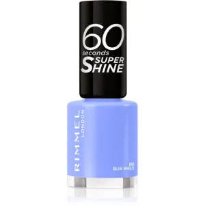 Rimmel 60 Seconds Super Shine Nagellack Farbton 856 Blue Breeze 8 ml
