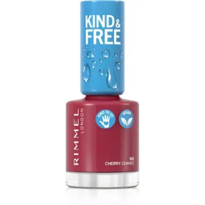 Rimmel Kind & Free Nagellack Farbton 166 Cherry Chance 8 ml
