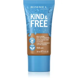 Rimmel Kind & Free leichtes feuchtigkeitsspendendes Make up Farbton 410 Latte 30 ml
