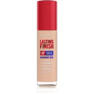 Rimmel Lasting Finish 35H Hydration Boost Hydratisierendes Make Up SPF 20 Farbton 010 Rose Ivory 30 ml