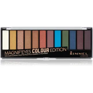 Rimmel Magnif’ Eyes Lidschatten-Palette Farbton 004 Colour Edition 14.16 g
