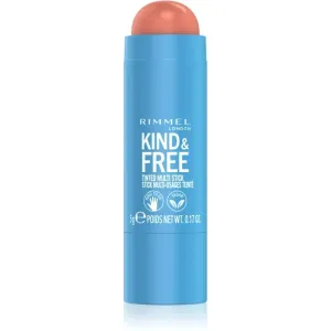 Rimmel Kind & Free multifunktionales Make-up für Augen, Lippen und Gesicht Farbton 002 Peachy Cheeks 5 g