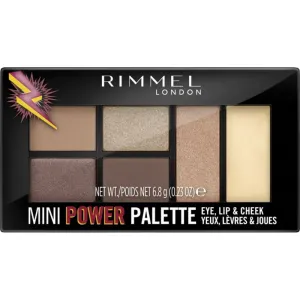 Rimmel Mini Power Palette Palette für das komplette Gesicht Farbton 01 Fearless 6.8 g