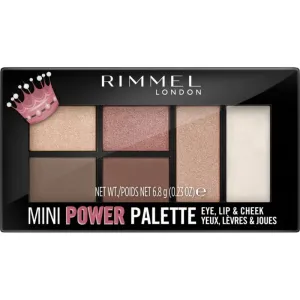 Rimmel Mini Power Palette Palette für das komplette Gesicht Farbton 03 Queen 6.8 g