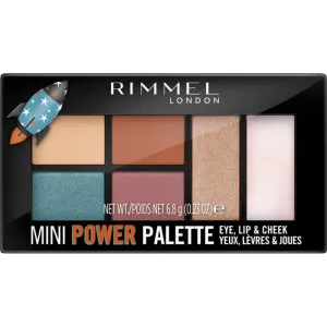 Rimmel Mini Power Palette Palette für das komplette Gesicht Farbton 04 Pioneer 6.8 g