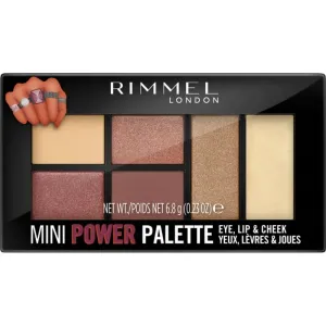 Rimmel Mini Power Palette Palette für das komplette Gesicht Farbton 06 Fierce 6.8 g