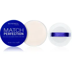 Rimmel London Match Perfection Silky Loose Face Powder 001 Transparent Transparenter Puder 10 g