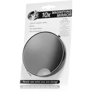 RIO 10x Magnifying Mirror Vergrößerungsspiegel mit Saugnoppe 1 St