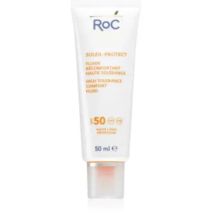 RoC Soleil Protect High Tolerance Comfort Fluid Bräunungsfluid für das Gesicht SPF 50 50 ml