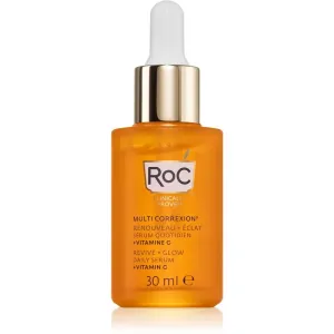RoC Multi Correxion Revive + Glow Aufhellendes Serum mit Vitamin C für Gesicht und Hals 30 ml