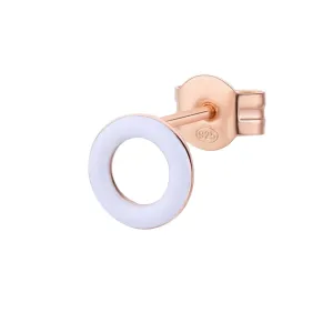 Rosato Minimalistischer vergoldeter Single Ohrring Storie RZO073