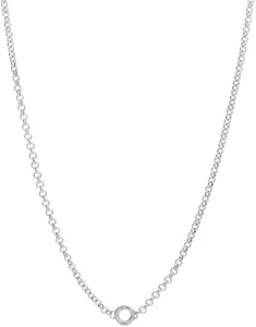 Rosato Silber Halskette mit Ring für Anhänger Storie RZC003