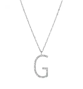Rosato Silberkette mit Anhänger G Cubica RZCU07 (Halskette, Anhänger)