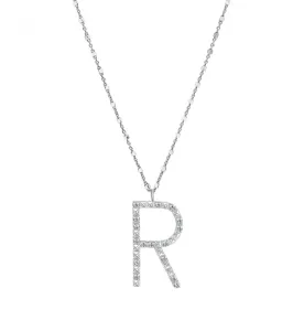 Rosato Silberkette mit Anhänger R Cubica RZCU18 (Halskette, Anhänger)