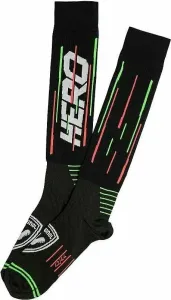 Rossignol Hero X3 Ski Socks Black M Ski Socken #1380824