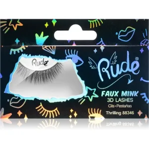 Rude Cosmetics Essential Faux Mink 3D Lashes Klebewimpern Typ Thrilling 2 St