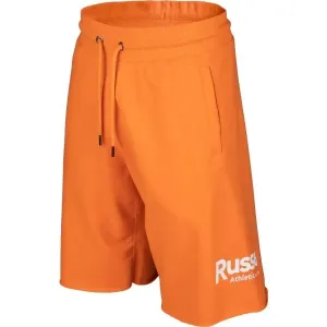 Russell Athletic CIRCLE RAW SHORT Herrenshorts, orange, größe M
