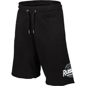 Russell Athletic CIRCLE RAW SHORT Herrenshorts, schwarz, größe M