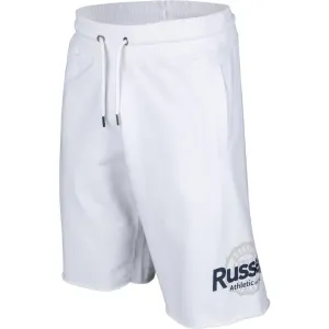 Russell Athletic CIRCLE RAW SHORT Herrenshorts, weiß, größe L