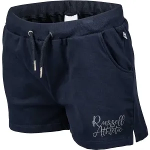 Russell Athletic SCTRIPCED SHORTS Damenshorts, dunkelblau, größe L