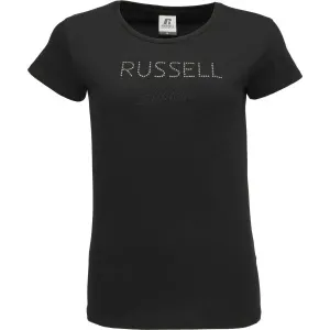 Russell Athletic ALBERTA Damen T-Shirt, schwarz, größe L