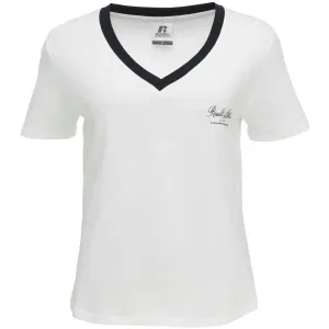 Russell Athletic GLORIA Damen T-Shirt, weiß, größe L
