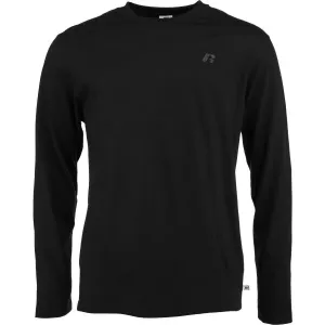 Russell Athletic LONG SLEEVE TEE SHIRT M Herrenshirt, schwarz, größe XL