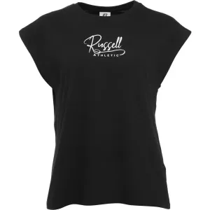 Russell Athletic MAYA Damen T-Shirt, schwarz, größe L