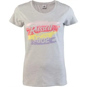 Russell Athletic REVEAL S/S CREWNECK TEE SHIRT Damen Shirt, grau, größe XS