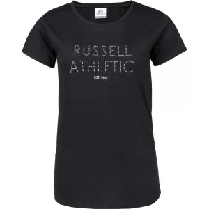 Russell Athletic S/S TEE Damenshirt, schwarz, größe S