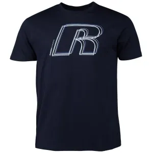 Russell Athletic T-SHIRT M Herrenshirt, dunkelblau, größe L