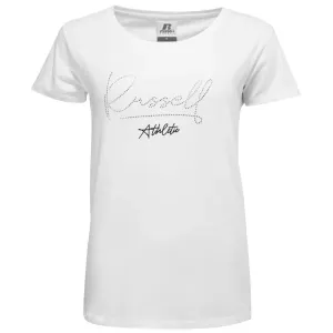 Russell Athletic T-SHIRT W Damenshirt, weiß, größe XL #1365877