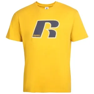 Russell Athletic TEE SHIRT Herrenshirt, gelb, größe S