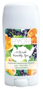 RYOR Deodorant mit 48-Stunden-Wirkung und dem Duft von Grapefruit und schwarzer Johannisbeere 50 ml