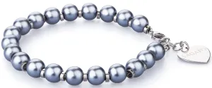 S`Agapõ Armband mit blauen Perlen Happy SHAC5
