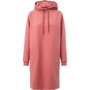 s.Oliver QS HOODIE LS DRESS Kleid, rosa, größe XL