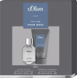 s.Oliver Follow Your Soul Men - EDT 30 ml + Duschgel 75 ml