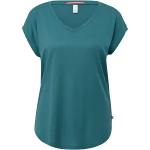 s.Oliver Q/S T-SHIRT Damen-T-Shirt, dunkelgrün, größe M