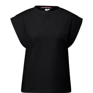 s.Oliver Q/S T-SHIRT Damen T Shirt, schwarz, größe L