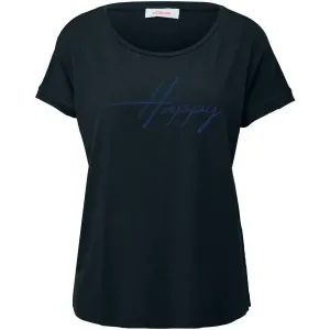 s.Oliver RL T-SHIRT Damen-T-Shirt, dunkelblau, größe 40