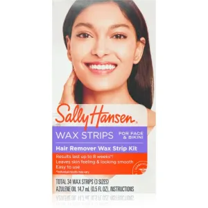 Sally Hansen Hair Remover Enthaarungsset für das Gesicht und empfindliche Partien 34 St