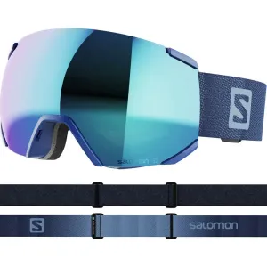 Salomon RADIUM ML Skibrille, blau, größe os