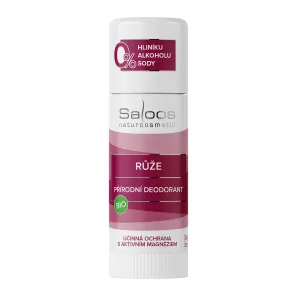 Saloos Bio natürliches Deodorant Rose 60 g