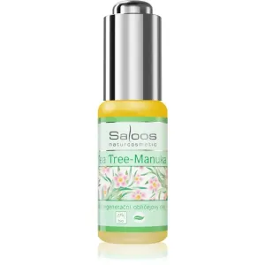 Saloos Bio Skin Oils Tea Tree & Manuka beruhigendes und regenerierendes Öl für Aknehaut 20 ml