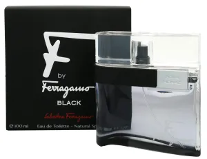 Salvatore Ferragamo F by Ferragamo Pour Homme Black Eau de Toilette für Herren 100 ml