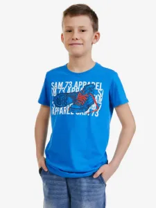 Sam 73 Peter Kinder  T‑Shirt Blau